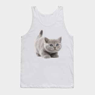 kitten cat love - cat lover Tank Top